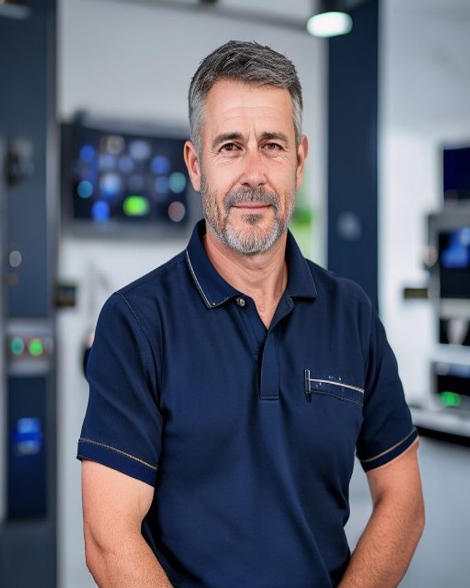 Portrait de Tony Mercier, fondateur de Lumen Élec Lyon
