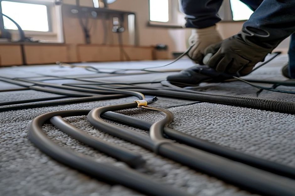 Plancher chauffant électrique